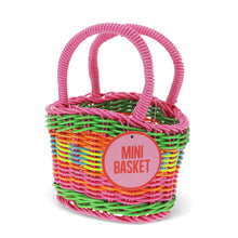 Load image into Gallery viewer, Mini Plastic Woven Basket
