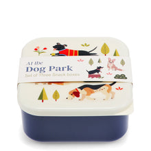 Load image into Gallery viewer, Set Of 3 Snack Boxes - Dog Park
