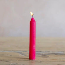 Load image into Gallery viewer, Stubby Candle - Fuchsia
