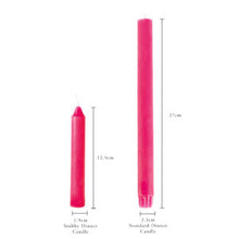Load image into Gallery viewer, Stubby Candle - Fuchsia
