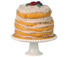 Load image into Gallery viewer, Maileg Party Cake and Cake Stand - Mouse
