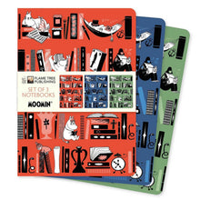 Load image into Gallery viewer, Set Of 3 A5 Notebooks - Moomins
