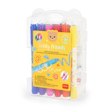 Load image into Gallery viewer, Legami Twist-Up Wax Crayons - Teddy Friends
