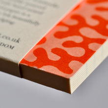 Load image into Gallery viewer, Square Notebook Lined Paper - Kelp Tangerine by Cambridge Imprint
