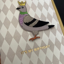Load image into Gallery viewer, Iron On Patch Card  Pigeon -  by Petra Boase
