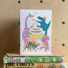 Load image into Gallery viewer, Petra Boase Greeting Card - Dinsosaurs Birthday Party
