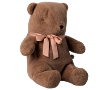 Load image into Gallery viewer, Maileg Medium Plush Teddy Bear - Soft Brown
