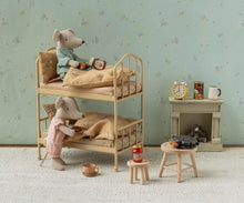 Load image into Gallery viewer, Maileg Mouse Bunk Bed - Wheat
