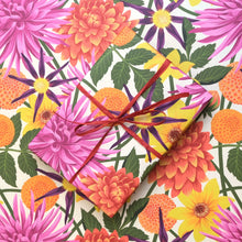 Load image into Gallery viewer, Dahlias Gift Wrap by Printer Johnson
