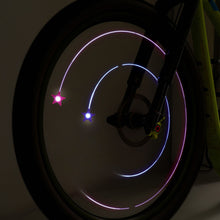 Load image into Gallery viewer, Legami - Set of 2 LED Lights for Bicycle Spokes - Stars
