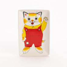 Load image into Gallery viewer, Richard Scarry Rectangular Trinket Tray - Huckle Cat
