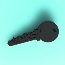 Load image into Gallery viewer, Wonkey - Wobbly Table Fixer Keychain
