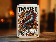 Load image into Gallery viewer, TINIT - Long Match Tin - Twisted Fire Starter

