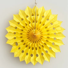 Load image into Gallery viewer, Petra Boase Paper Fan - Pale Yellow
