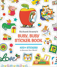 Load image into Gallery viewer, Richard Scarrys Busy Busy Sticker Book

