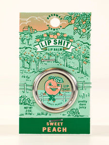 Lip Shit Lip Balm by Blue Q - Sweet Peach