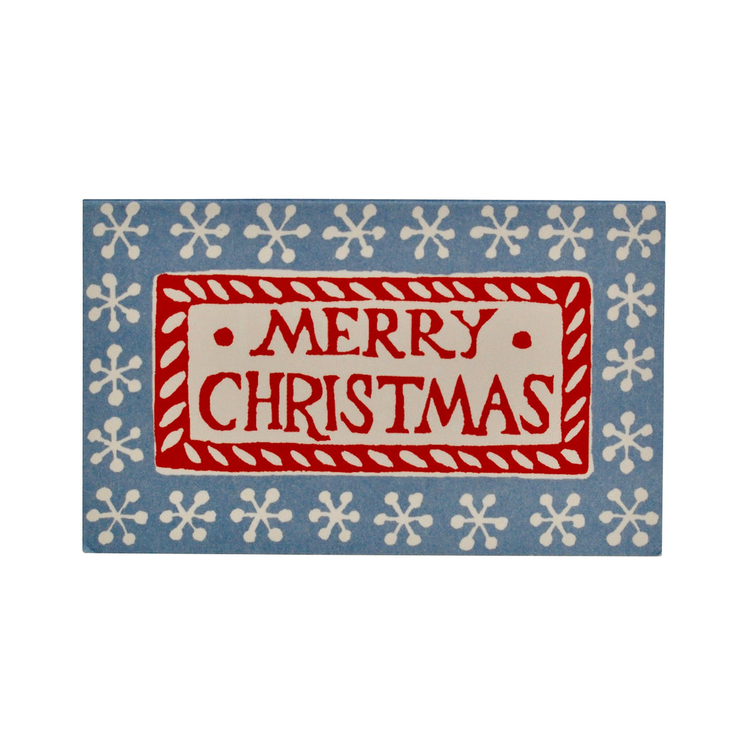 Pack of 6 Merry Christmas Gift Card by Cambridge Imprint