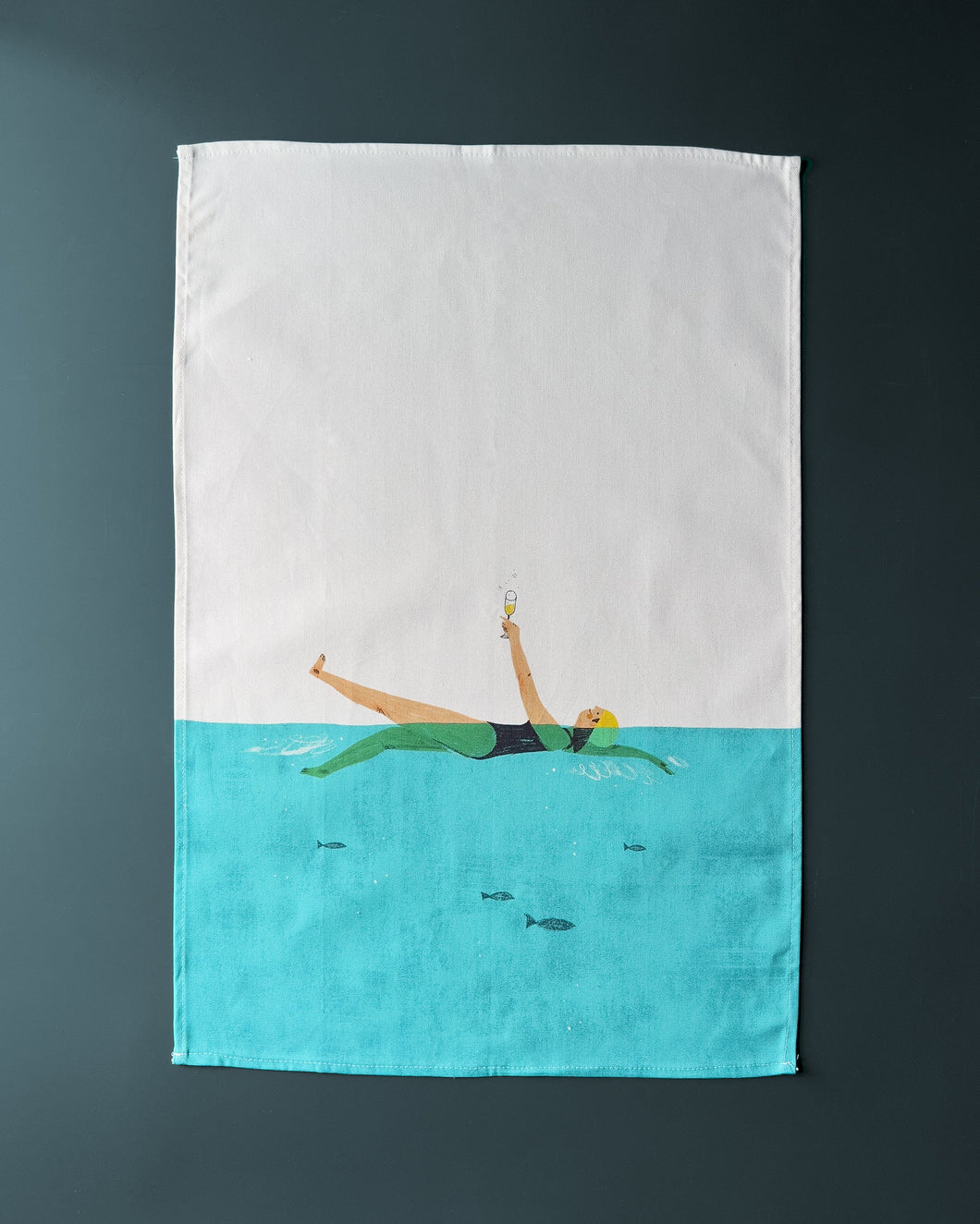 Oldfield Design Co. Tea Towel - Swimm & Fizz