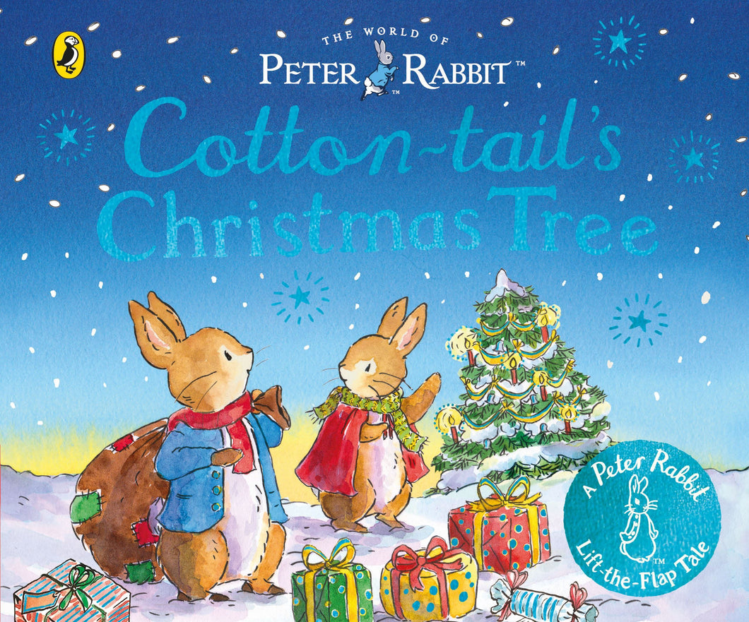 Peter Rabbit:  Cotton Tails Christmas Tree - Lift The Flap Board Book