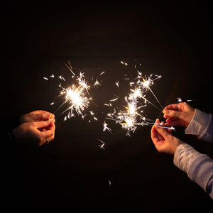 Luxe Yellow Mini Indoor Sparklers (20 pack)