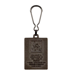 Tintin Cover Keyring, The Black Island