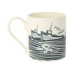 Whitby Washed Denim Mug by Mclaggan Smith