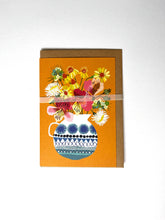 Load image into Gallery viewer, Brie Harrison Greetings Card - Festival Flowers
