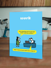 Load image into Gallery viewer, Email Check Greeting Card by Modern Toss
