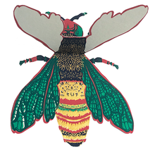 Load image into Gallery viewer, East End Press Greeting Card - Wasp
