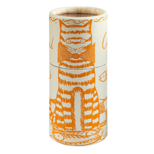 Load image into Gallery viewer, Cat and Mackerel | Large Cylinder - Safety Matches
