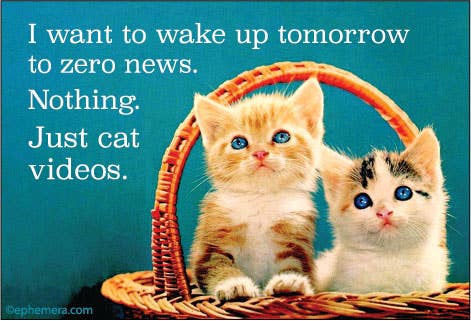 Magnet: I want to wake up tomorrow to zero news