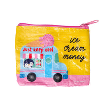 Load image into Gallery viewer, Recycled Plastic Coin Purse -  Ice Cream Money
