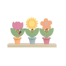 Load image into Gallery viewer, Stacking Wooden Flower Pots

