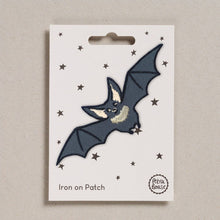 Load image into Gallery viewer, Iron on Patch  - Bat by Petra Boase
