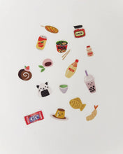 Load image into Gallery viewer, Asian Snacks Jumble Washi Stickers

