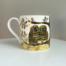 Load image into Gallery viewer, Baby Owl Fine Bone China Mug by Lush Designs
