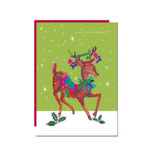 Load image into Gallery viewer, Baby&#39;s First Christmas Greetings Card by Hutch Cassidy
