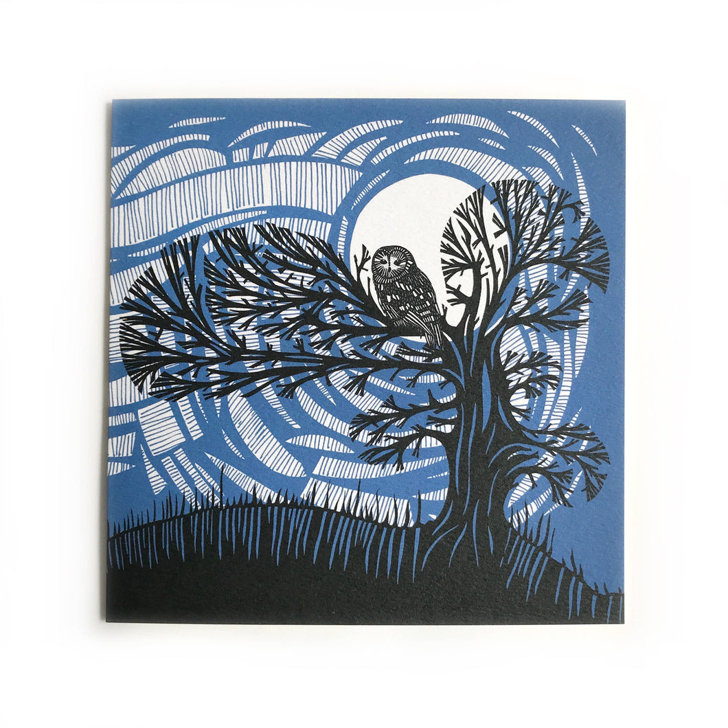 Greetings Card - Owl