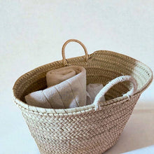 Load image into Gallery viewer, Handwoven Natural Palm Leaf Baskets  - Large
