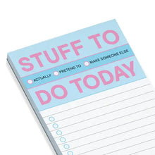 Load image into Gallery viewer, Knock Knock - Stuff To Do Today Make-a-List Pads
