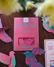 Load image into Gallery viewer, Party Birds Paper Ornaments by East End Press
