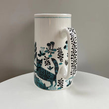 Load image into Gallery viewer, Blue Cat Jug by Lush Designs
