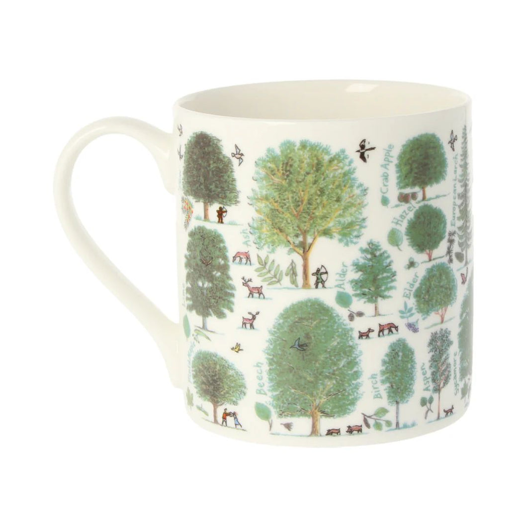 British Trees Mug by Mclaggan Smith