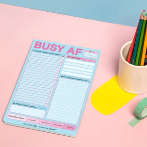 Busy AF Pad by Knock Knock