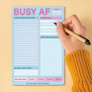 Busy AF Pad by Knock Knock