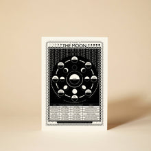 Load image into Gallery viewer, Moon Phases Greeting Card
