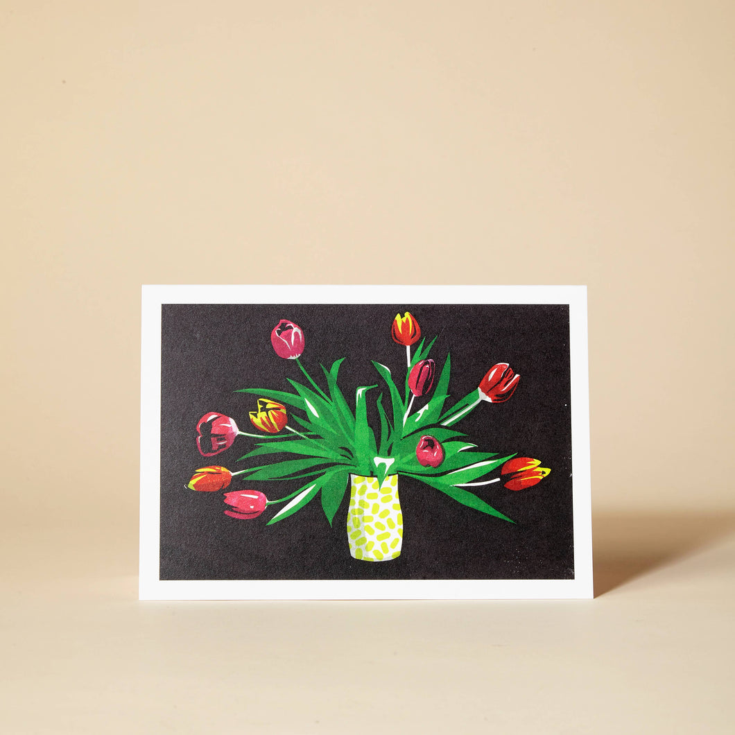 TULIPS Greeting Card