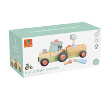Load image into Gallery viewer, Buildable Wooden Tractor
