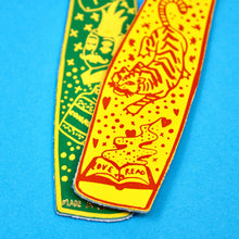 Load image into Gallery viewer, Tattooed Arm Bookmark - Yellow
