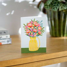Load image into Gallery viewer, Maz Leyden Greeting Card - Flower in Vase 3
